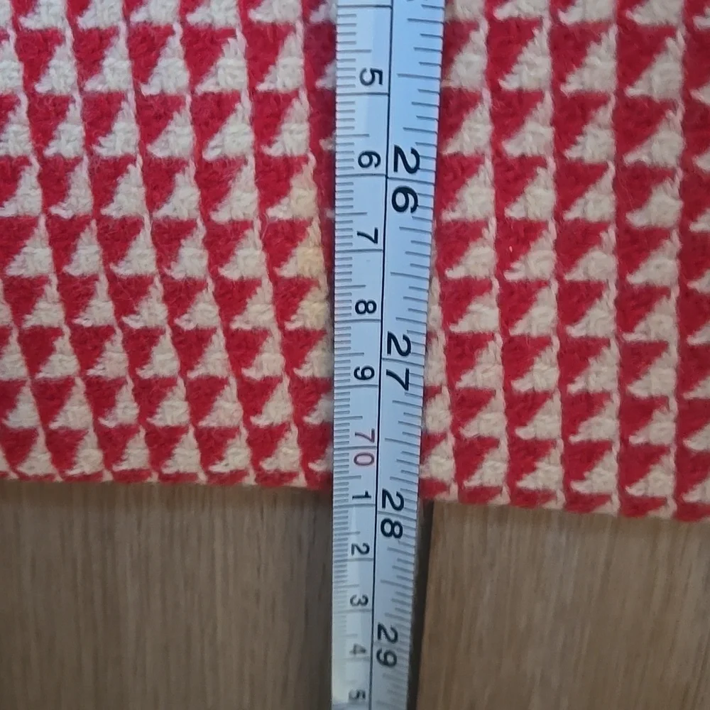 GUY LAROCHE Vintage Wool Cashmere Blend Pencil Skirt Sz 14 - Picture 10 of 11